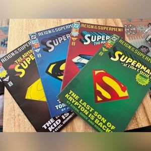 DC Comics Reign of Superman ultimate BUNDLE